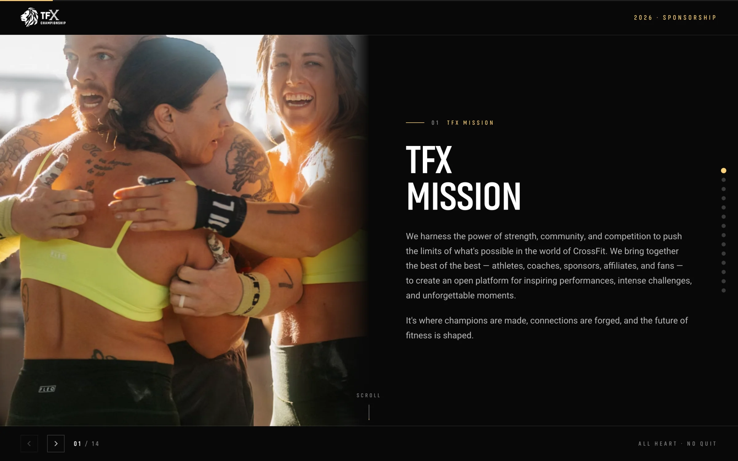 TFX — Mission slide